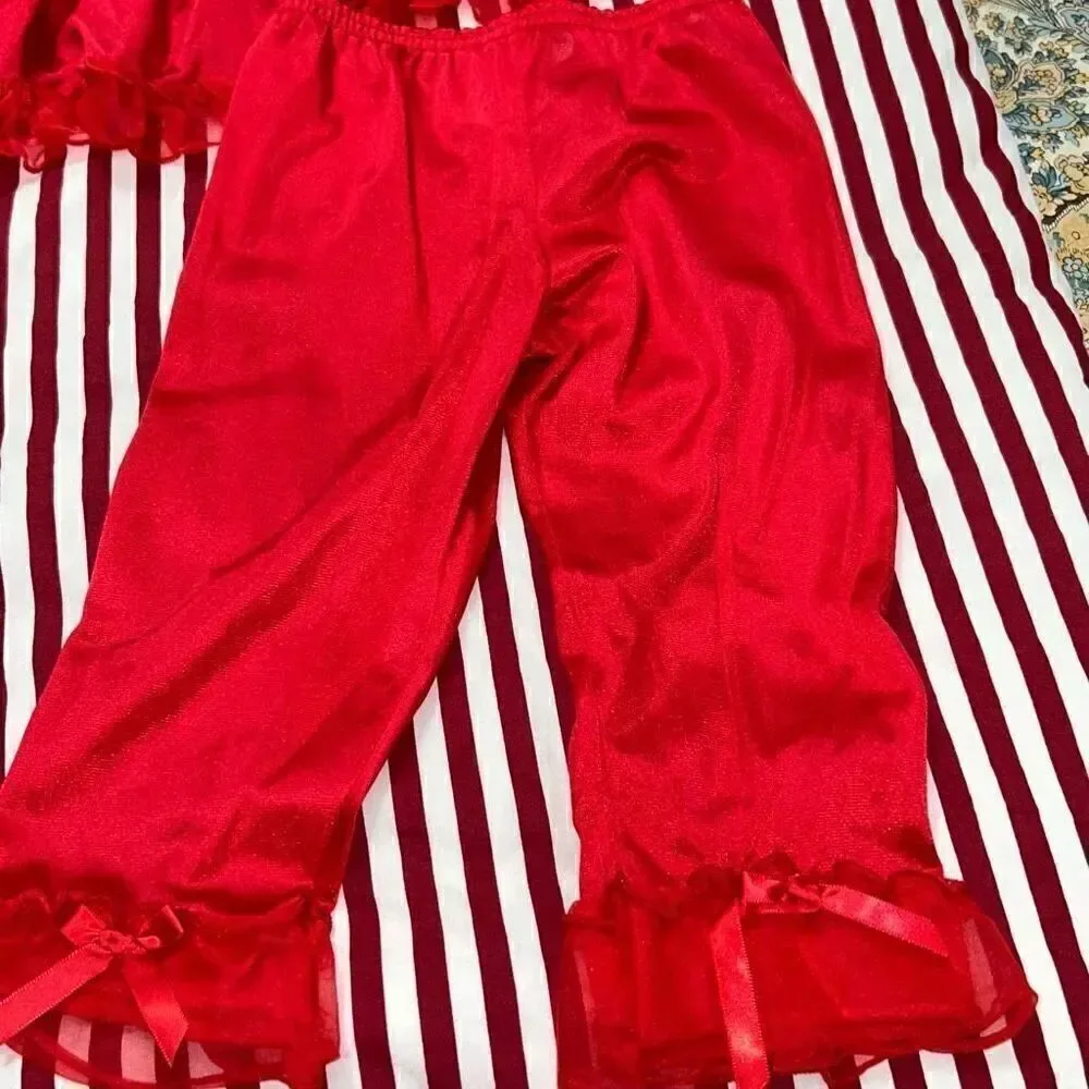 Laura dare silk pajama set sz24